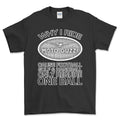 Moto Guzzi - Why I Drive Moto Guzzi T-Shirt-Beklædning-Moto Guzzi-Sort-S-Garage Culture Shop- garage - man cave - merchandise