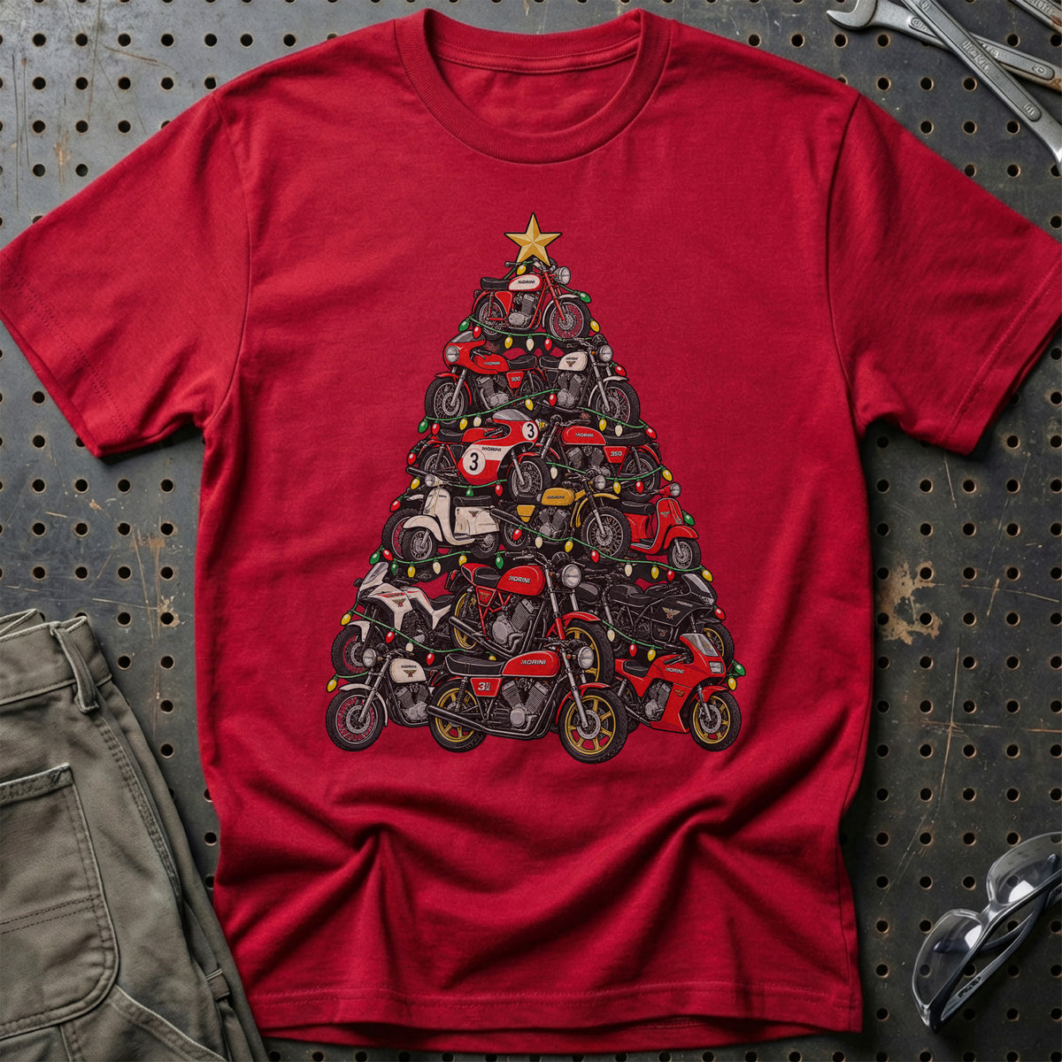 
Produktbillede af Moto Morini Juletræ T-Shirt