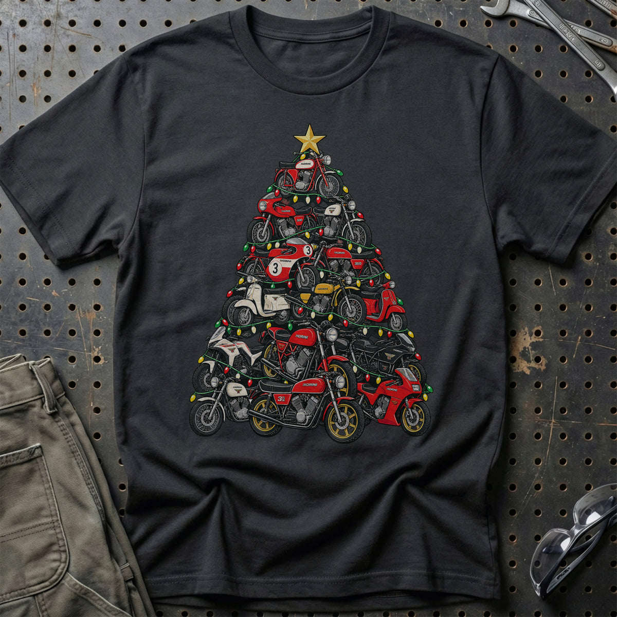 
Produktbillede af Moto Morini Juletræ T-Shirt