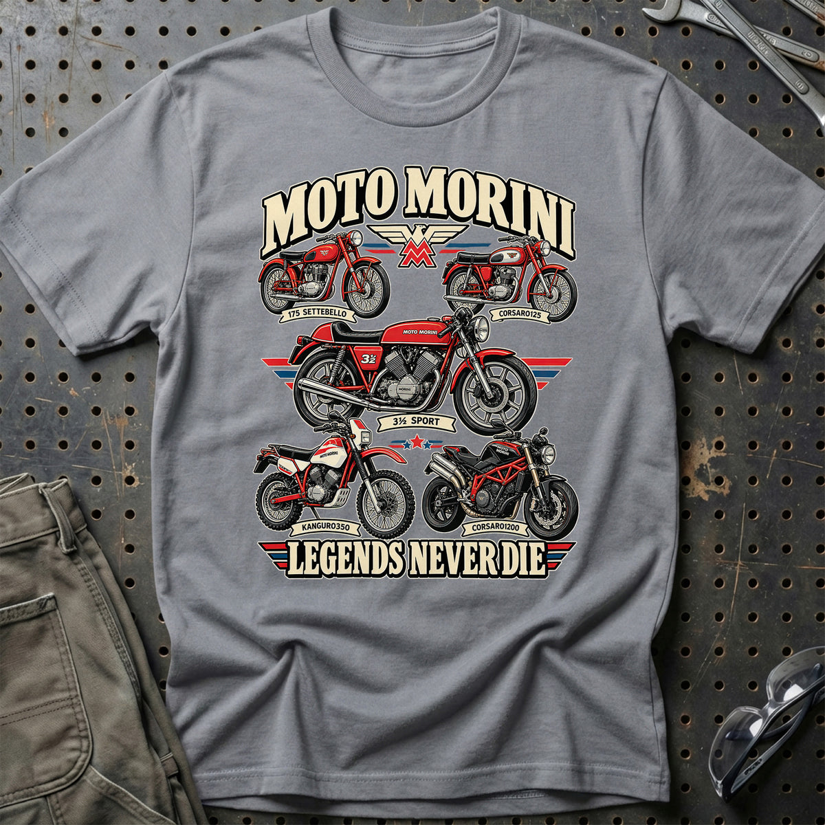 
Produktbillede af Moto Morini Legends Never Die T-Shirt