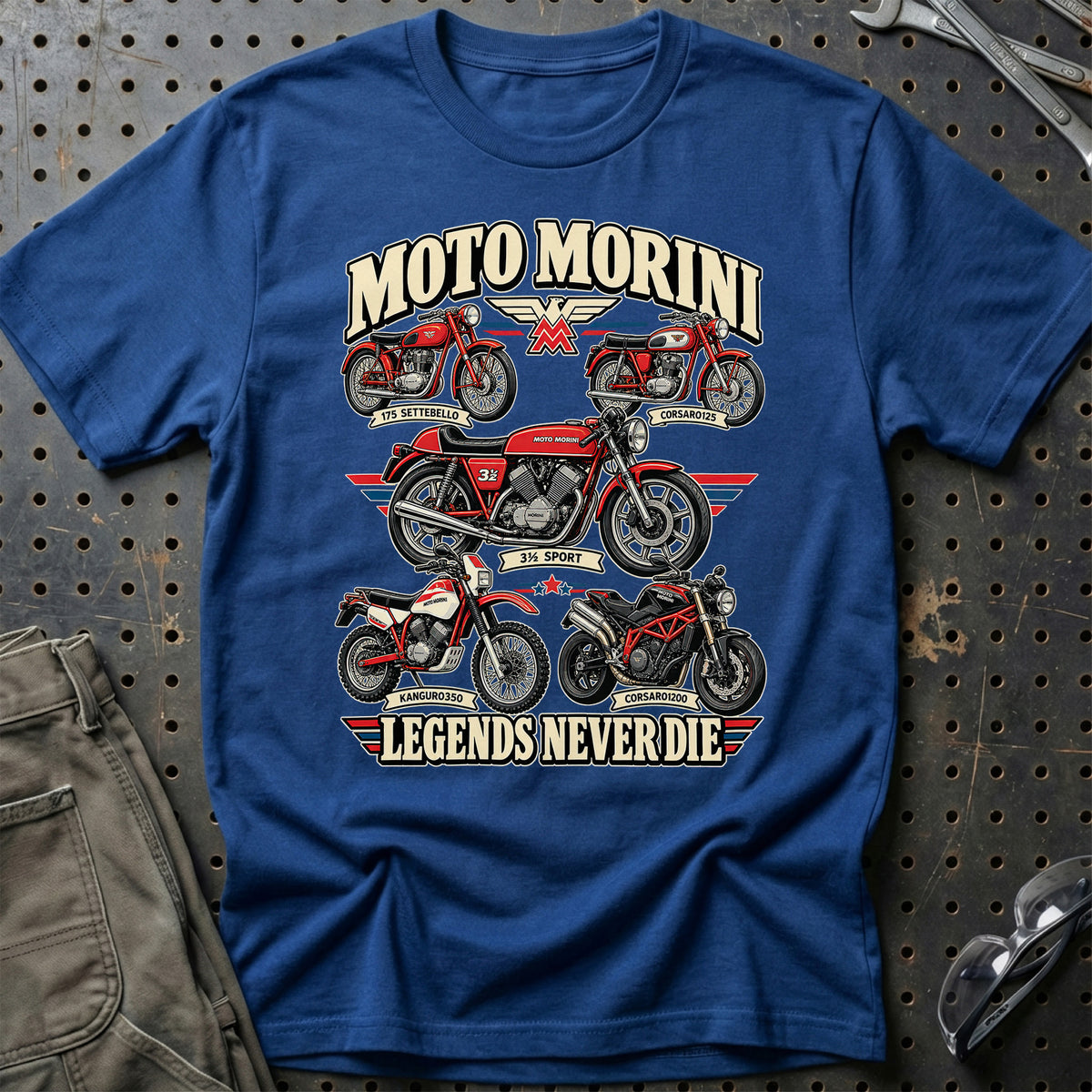 
Produktbillede af Moto Morini Legends Never Die T-Shirt