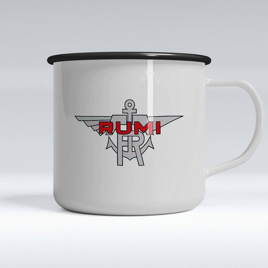 Moto Rumi Emaljekrus-Krus-Moto Rumi-Garage Culture Shop- garage - man cave - merchandise