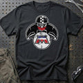 Motobecane Biker Vintage Style T-Shirt-Beklædning-Motobecane-Sort-S-Garage Culture Shop- garage - man cave - merchandise