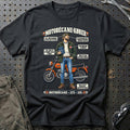 
Motobécane-Kører T-Shirt – Sort