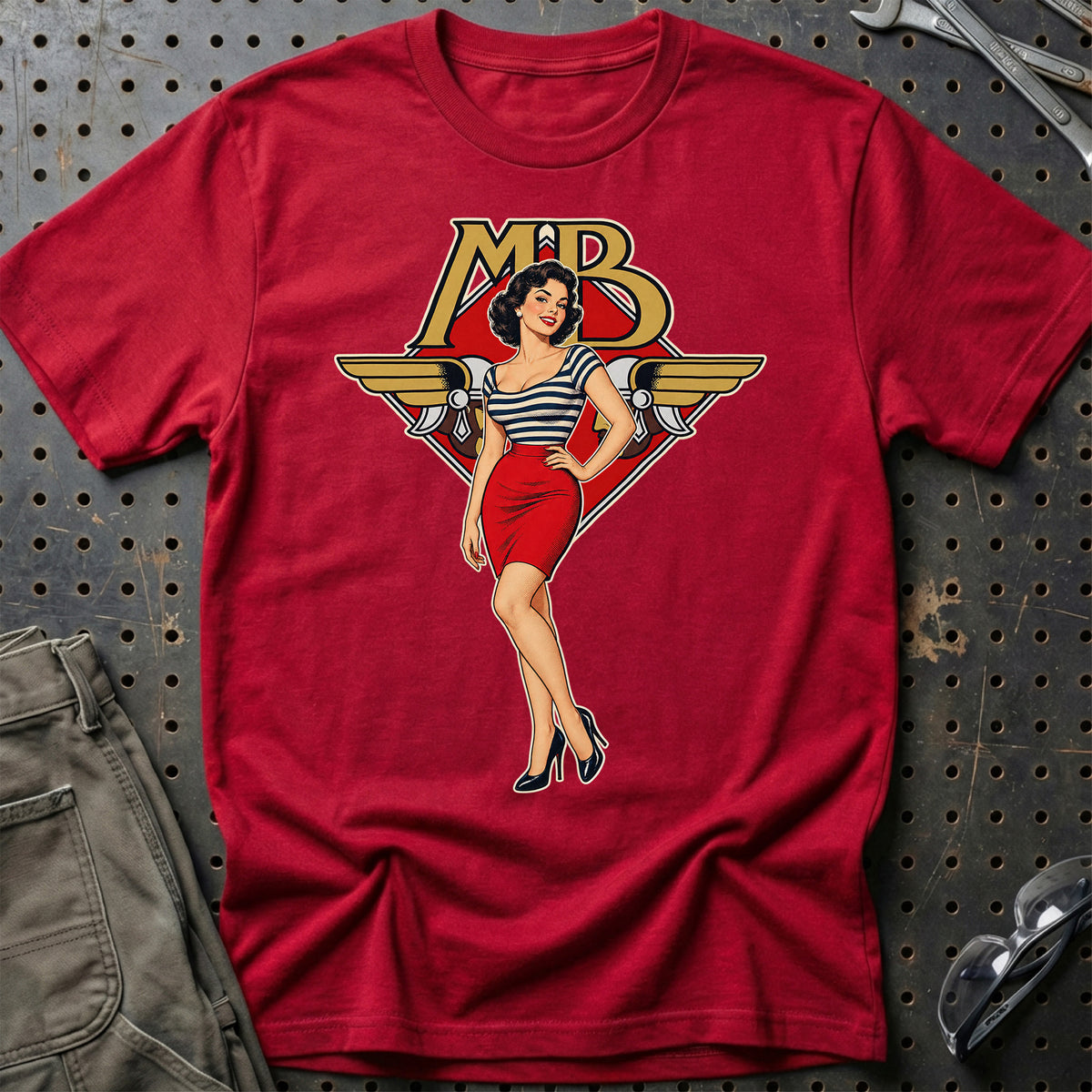 
Produktbillede af Motobecane Retro Pinup T-Shirt