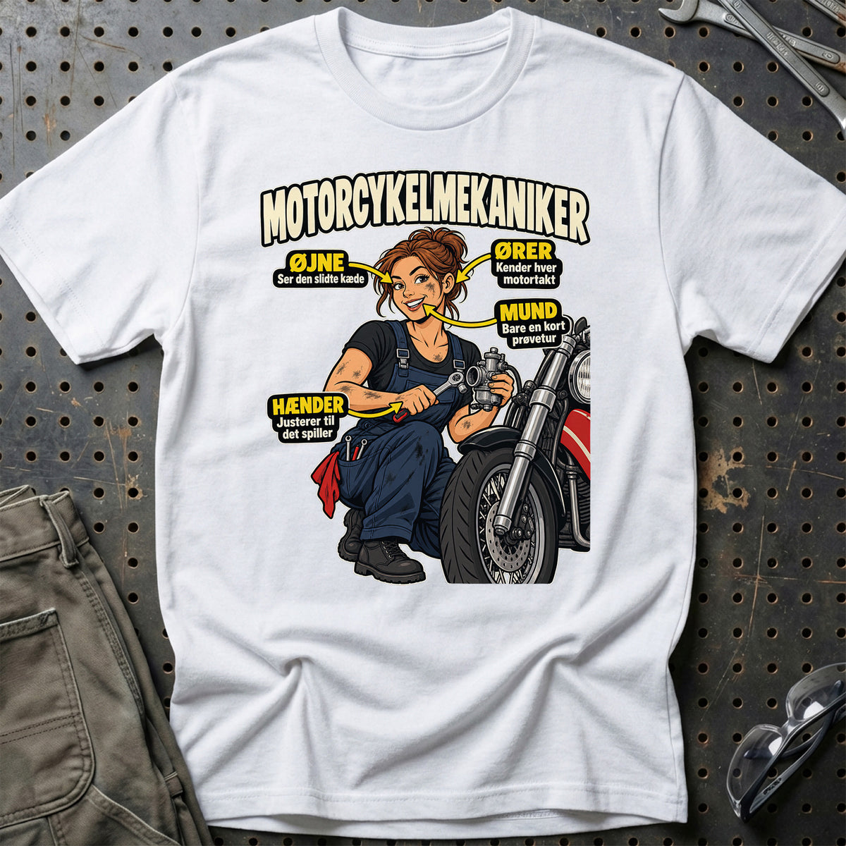 
Produktbillede af Motorcykelmekaniker – Anatomi T-Shirt