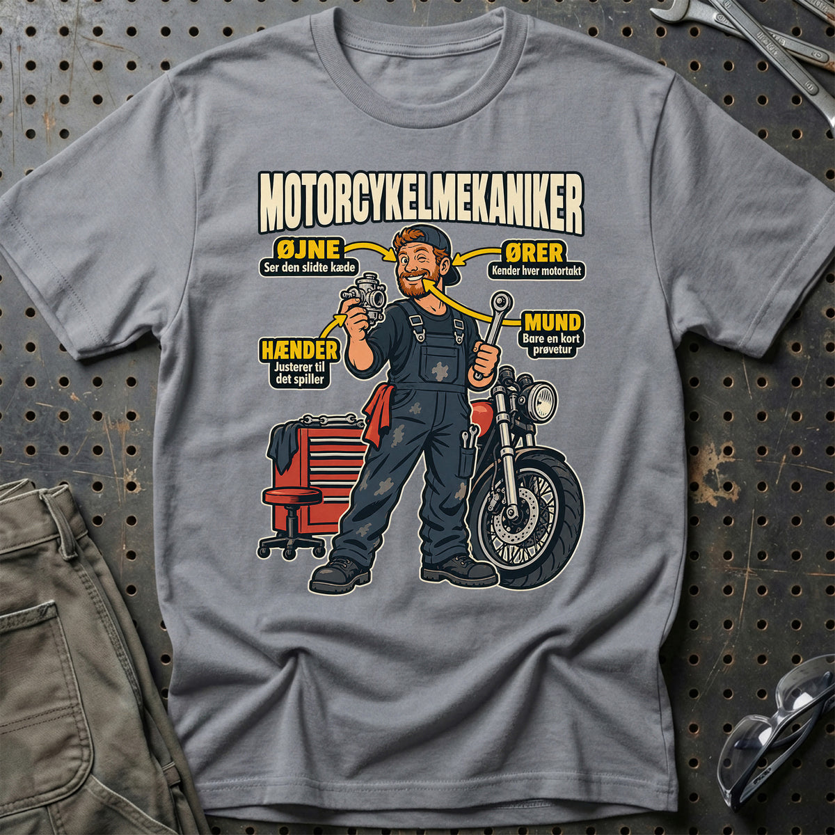 
Produktbillede af Motorcykelmekaniker – Anatomi T-Shirt