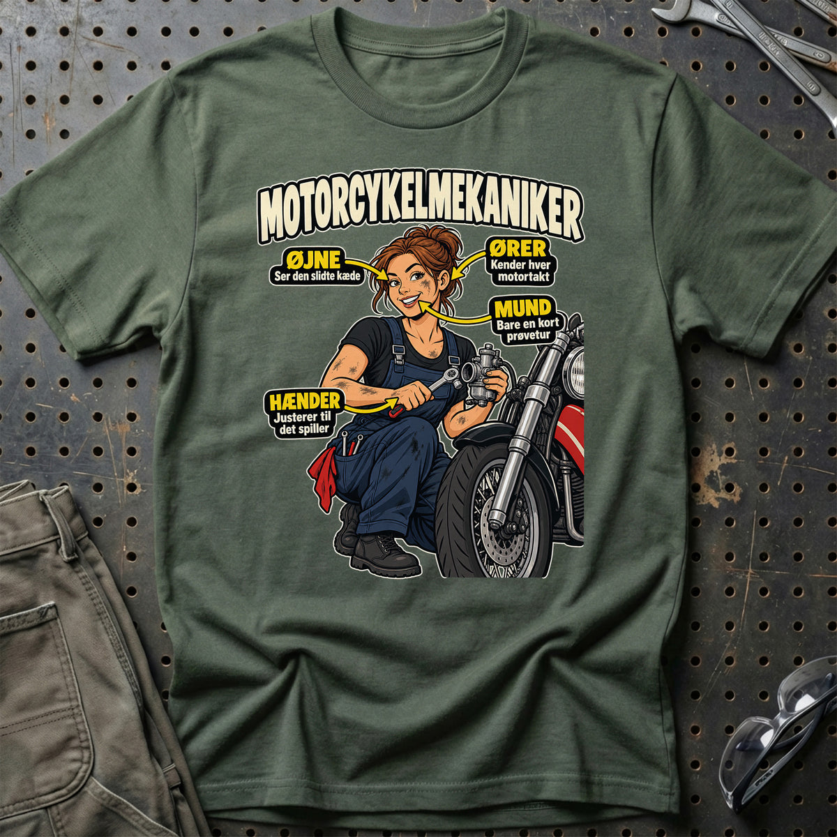 
Produktbillede af Motorcykelmekaniker – Anatomi T-Shirt