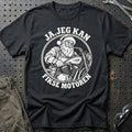 
Motorcykelmekaniker – Santa Kan Det – Jul T-Shirt – Sort