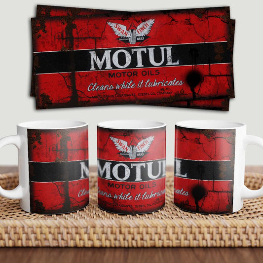 Motul Motorolie Keramisk Krus-Krus-Motorolie-Garage Culture Shop- garage - man cave - merchandise