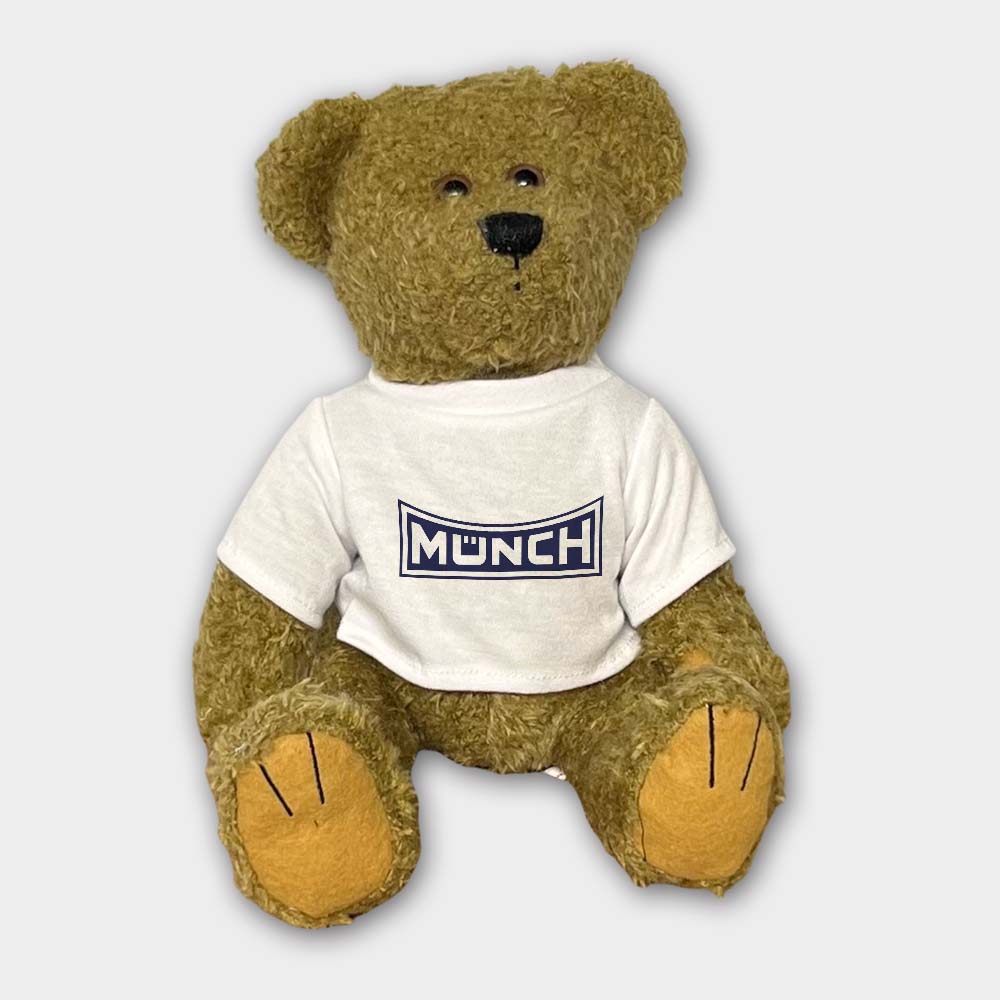 Munch Plysdyr Bamse, Teddy Bear-Bamse-Munch-Garage Culture Shop- garage - man cave - merchandise