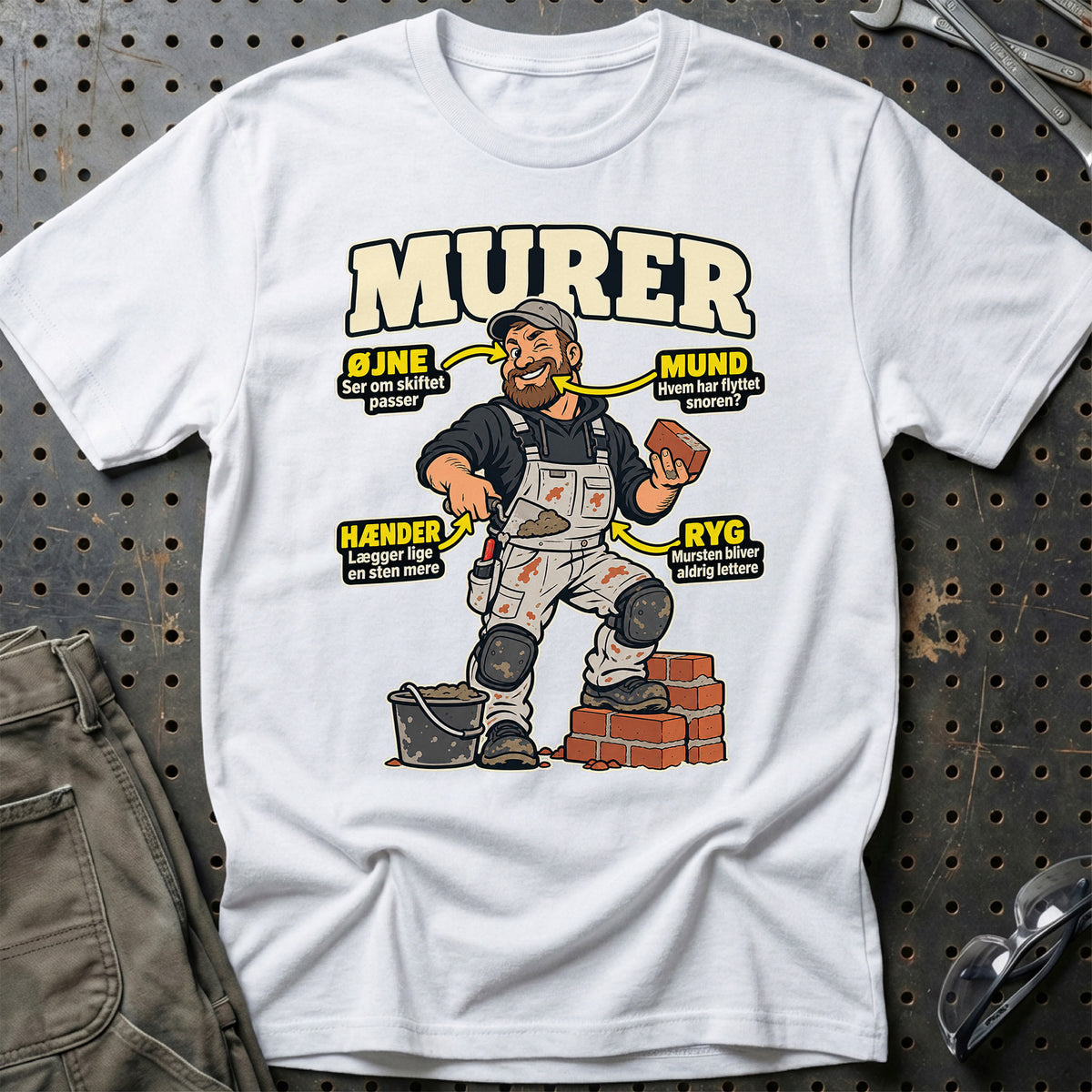 
Produktbillede af Murer – Anatomi T-Shirt