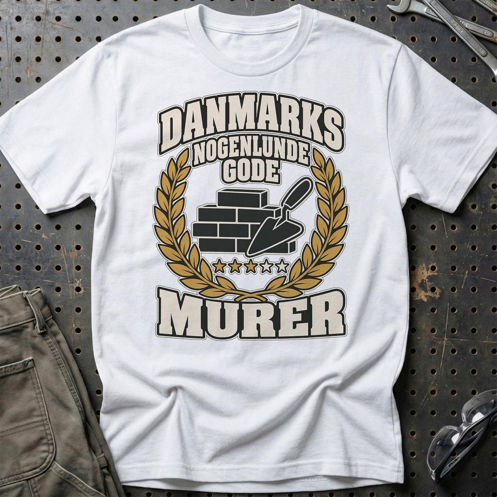 
Produktbillede af Murer – Danmarks Nogenlunde Gode T-Shirt