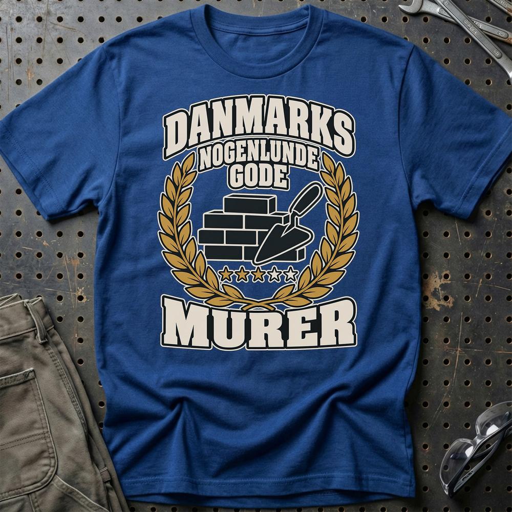 
Produktbillede af Murer – Danmarks Nogenlunde Gode T-Shirt