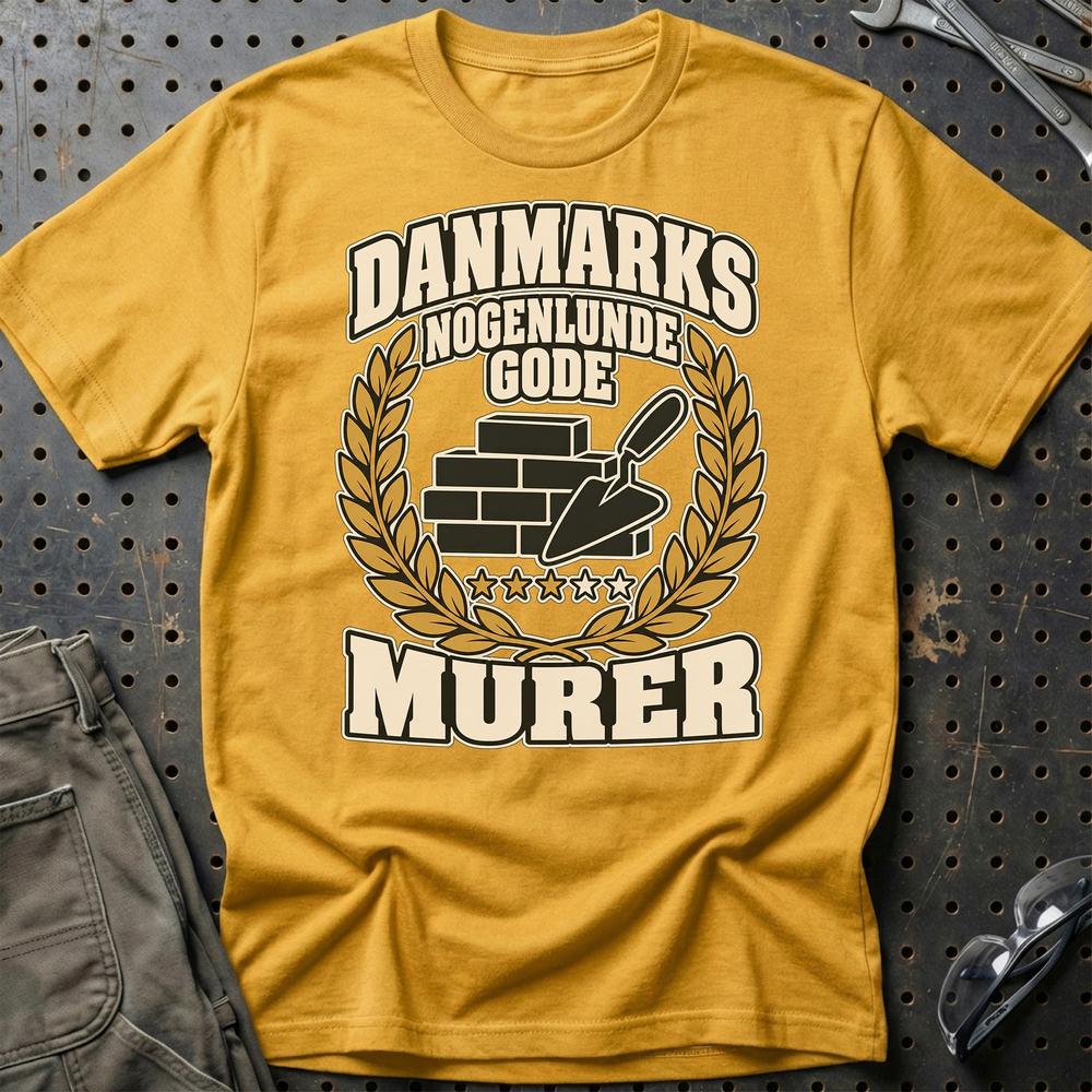 
Produktbillede af Murer – Danmarks Nogenlunde Gode T-Shirt