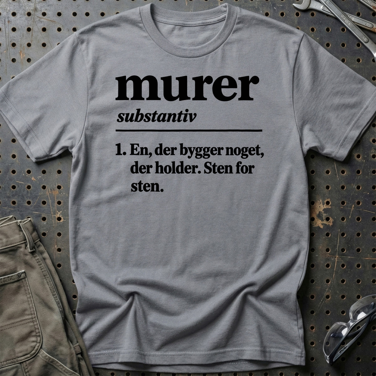 
Murer – Definition T-Shirt – Grå Sport