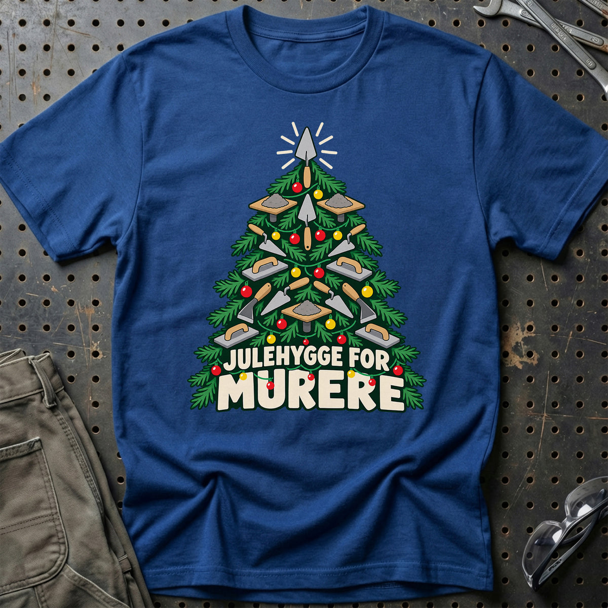 
Murer – Julehygge – Unisex T-Shirt – Blå Royal