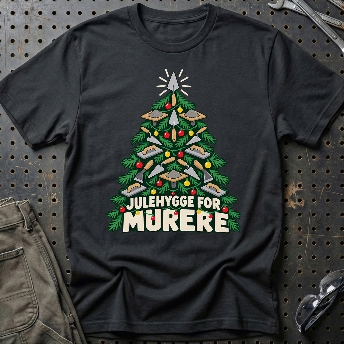 
Murer – Julehygge – Unisex T-Shirt – Sort