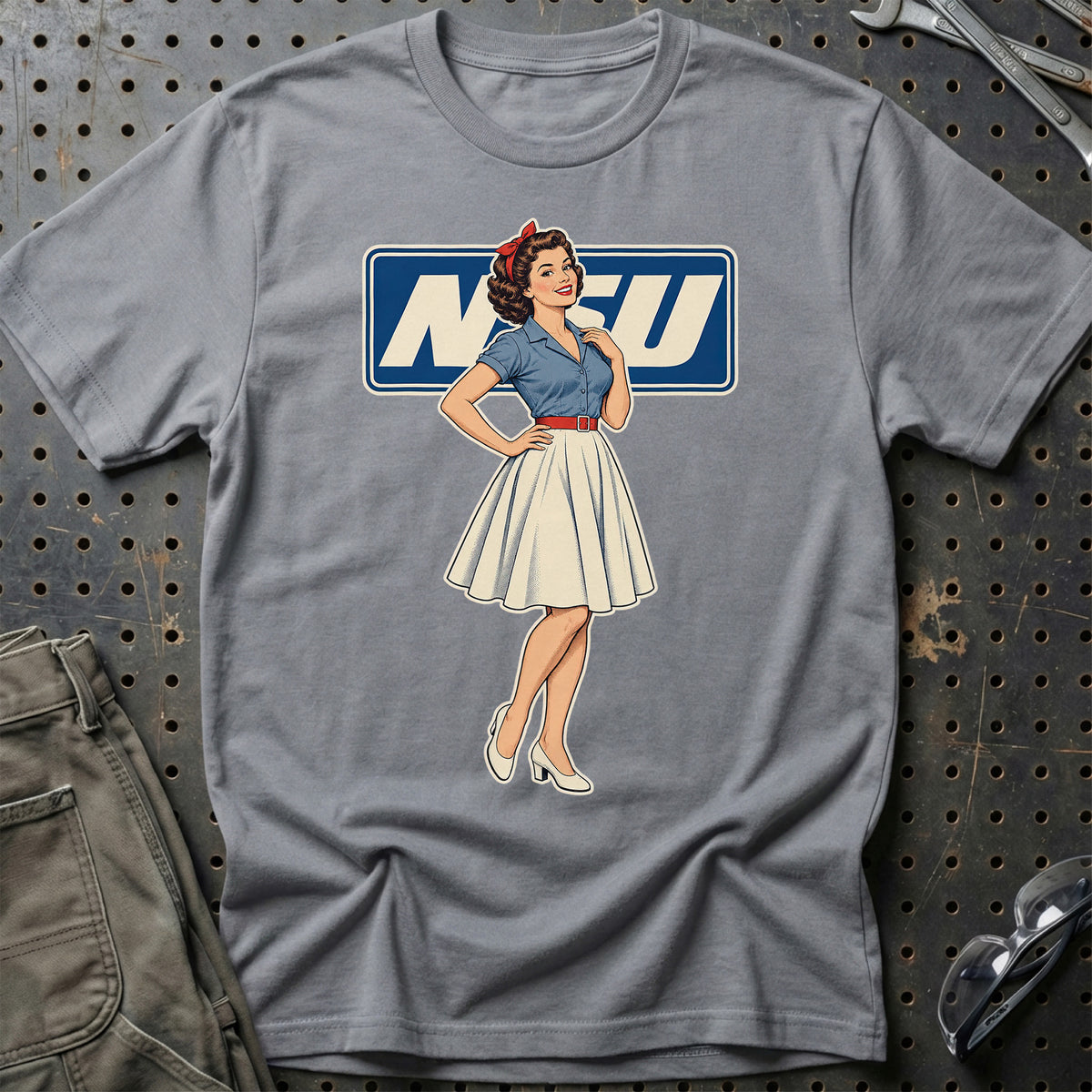 
Produktbillede af NSU Retro Pinup T-Shirt