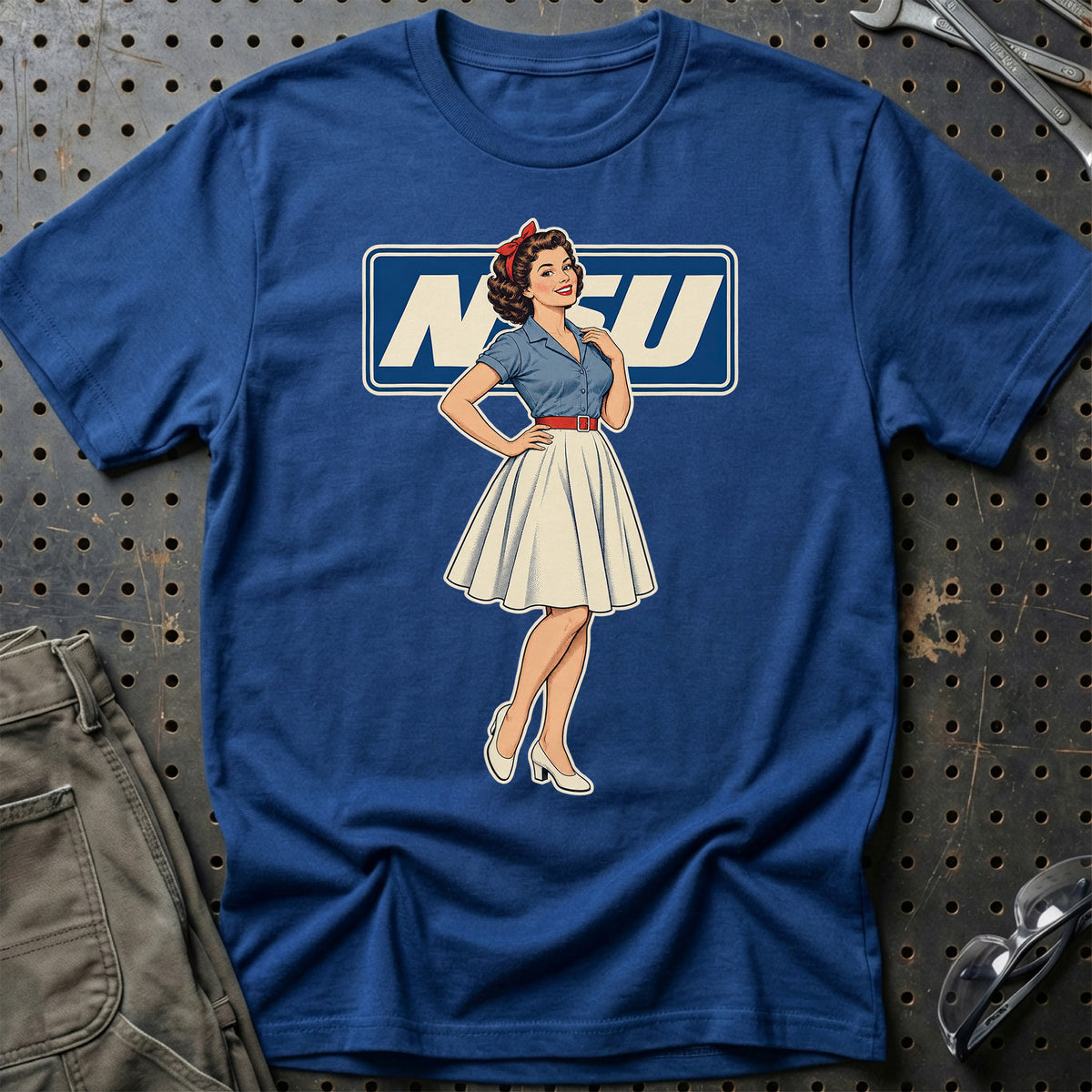 
Produktbillede af NSU Retro Pinup T-Shirt
