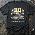 
NSU Ro80 1967 – Ro with the Flow T-Shirt – Sort
