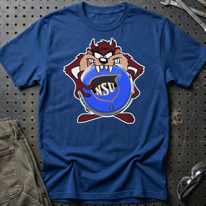 NSU TAZ Unisex T-Shirt , Bomuld-Beklædning-NSU-Blå Royal-S-Garage Culture Shop- garage - man cave - merchandise