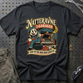 
Natteravne i garagen – Bare én ting mere – Unisex T-Shirt – Sort