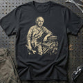 
Niels Bohr – I garagen – Unisex T-Shirt – Sort