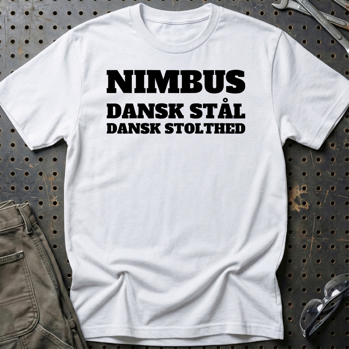 
Produktbillede af Nimbus – Dansk Stål – Dansk Stolthed T-Shirt