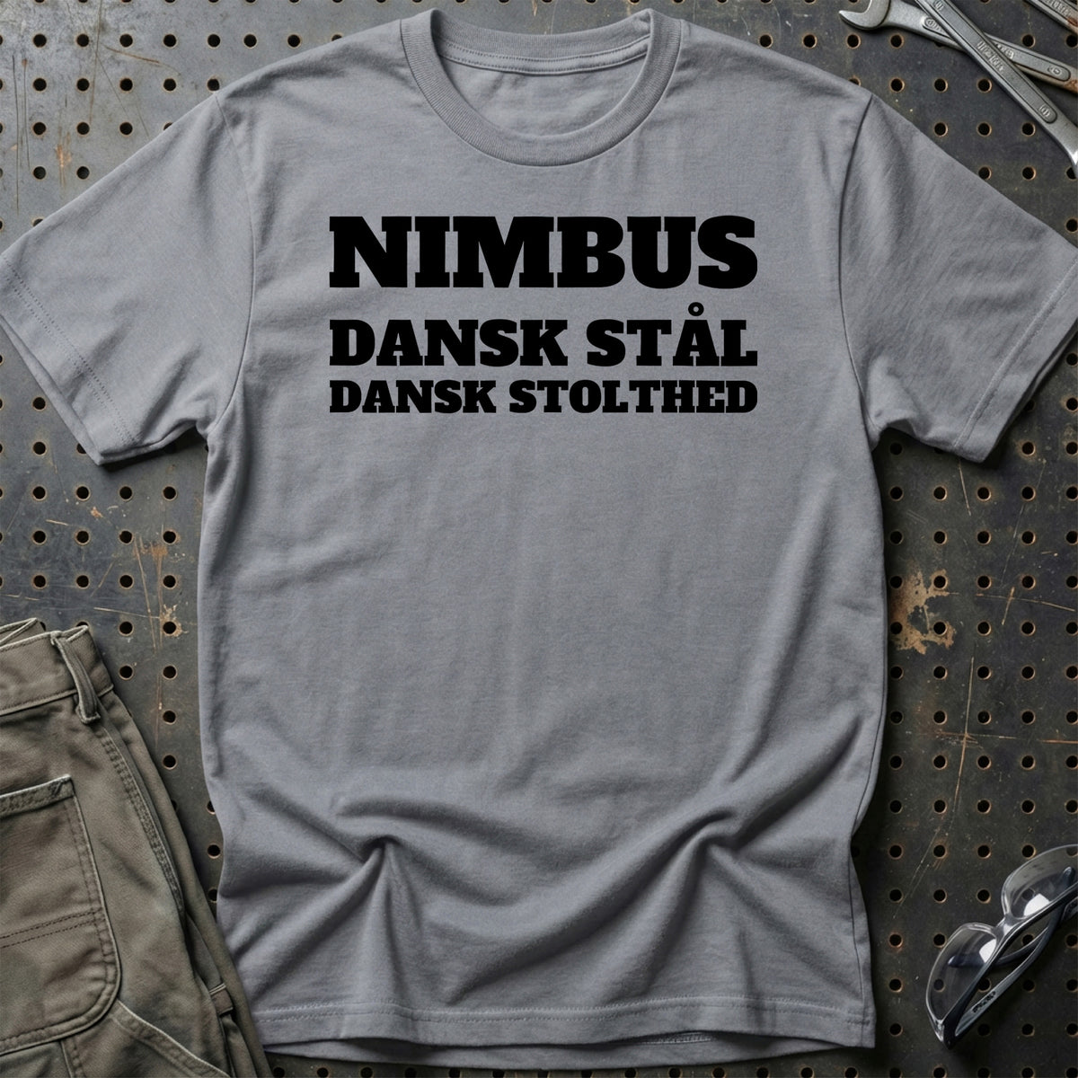
Produktbillede af Nimbus – Dansk Stål – Dansk Stolthed T-Shirt
