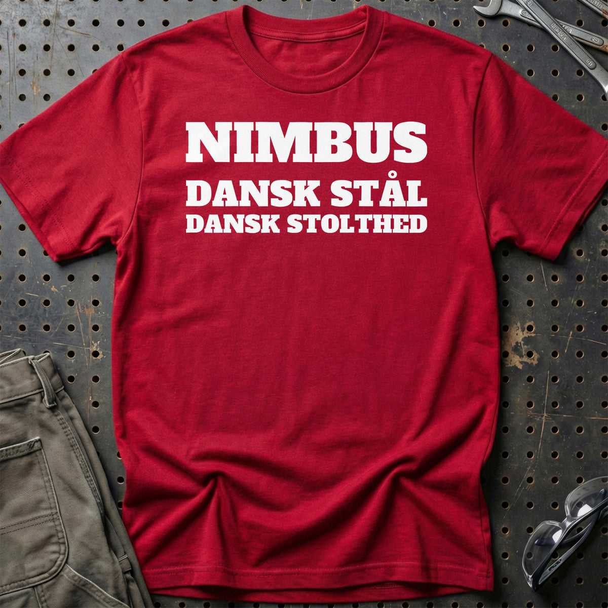 
Produktbillede af Nimbus – Dansk Stål – Dansk Stolthed T-Shirt