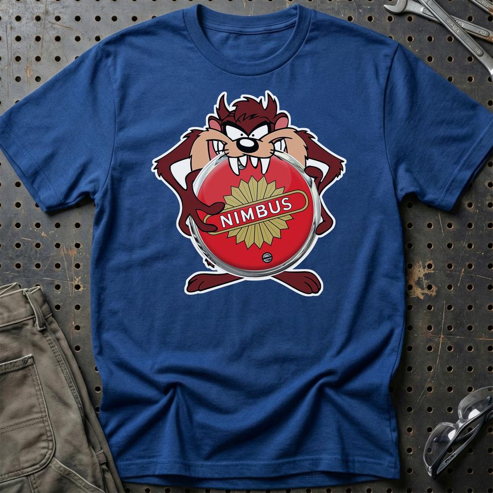 Nimbus TAZ Unisex T-Shirt , Bomuld-Beklædning-Nimbus-Blå Royal-S-Garage Culture Shop- garage - man cave - merchandise