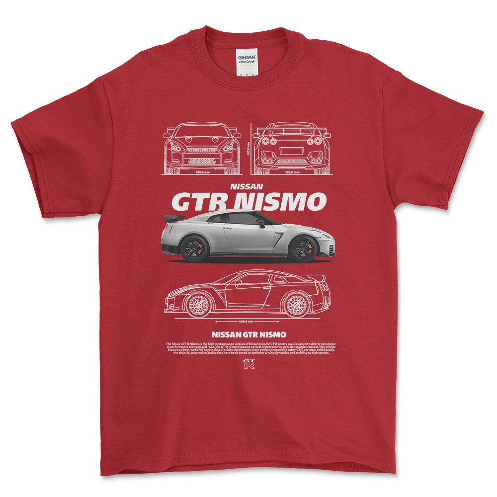 Nissan GTR Nismo - Unisex T-Shirt , Bomuld-Beklædning-Nissan-Garage Culture Shop- garage - man cave - merchandise