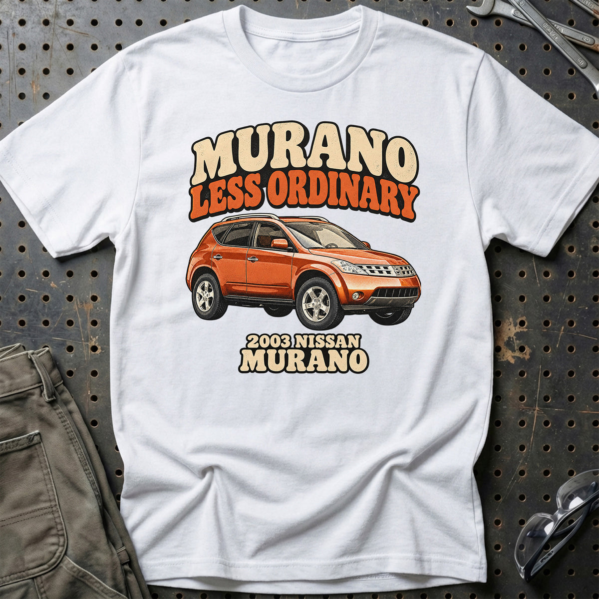 
Nissan Murano 2003 – Murano Less Ordinary T-Shirt – Hvid