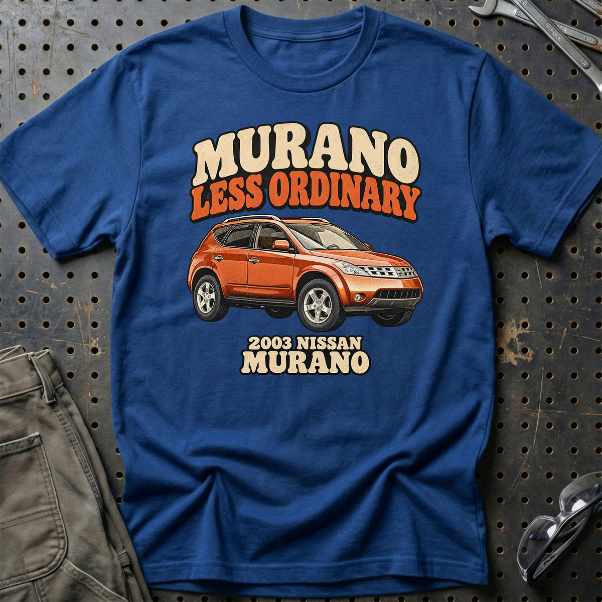 
Nissan Murano 2003 – Murano Less Ordinary T-Shirt – Blå Royal