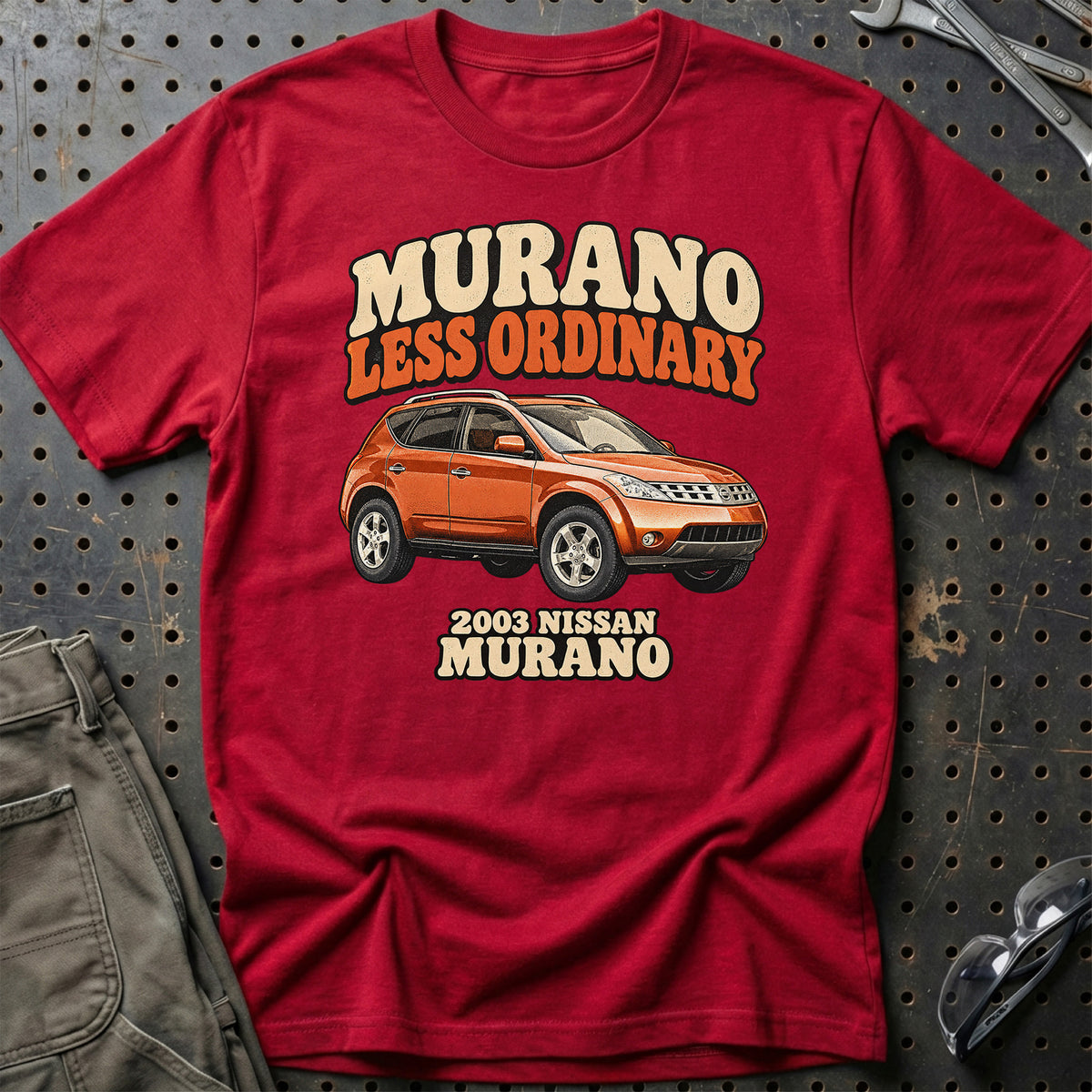 
Nissan Murano 2003 – Murano Less Ordinary T-Shirt – Rød