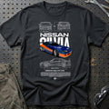 
Nissan Silvia S15 T-Shirt – Sort