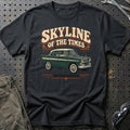 
Nissan Skyline 1957 – Skyline of the Times T-Shirt – Sort