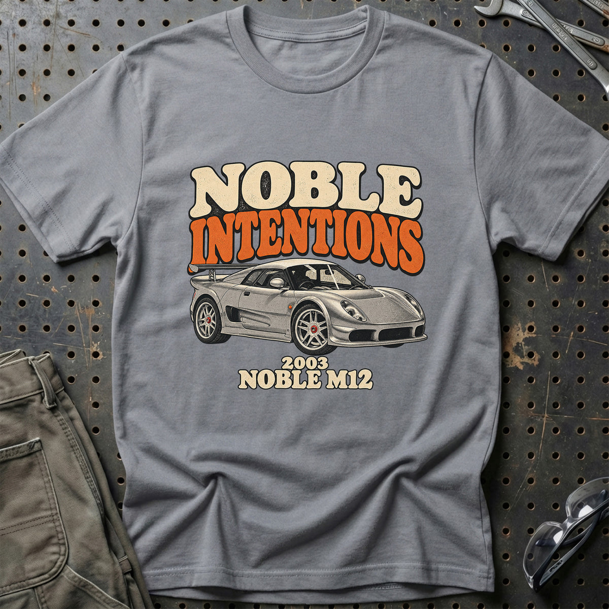
Noble M12 2003 – Noble Intentions T-Shirt – Grå Sport