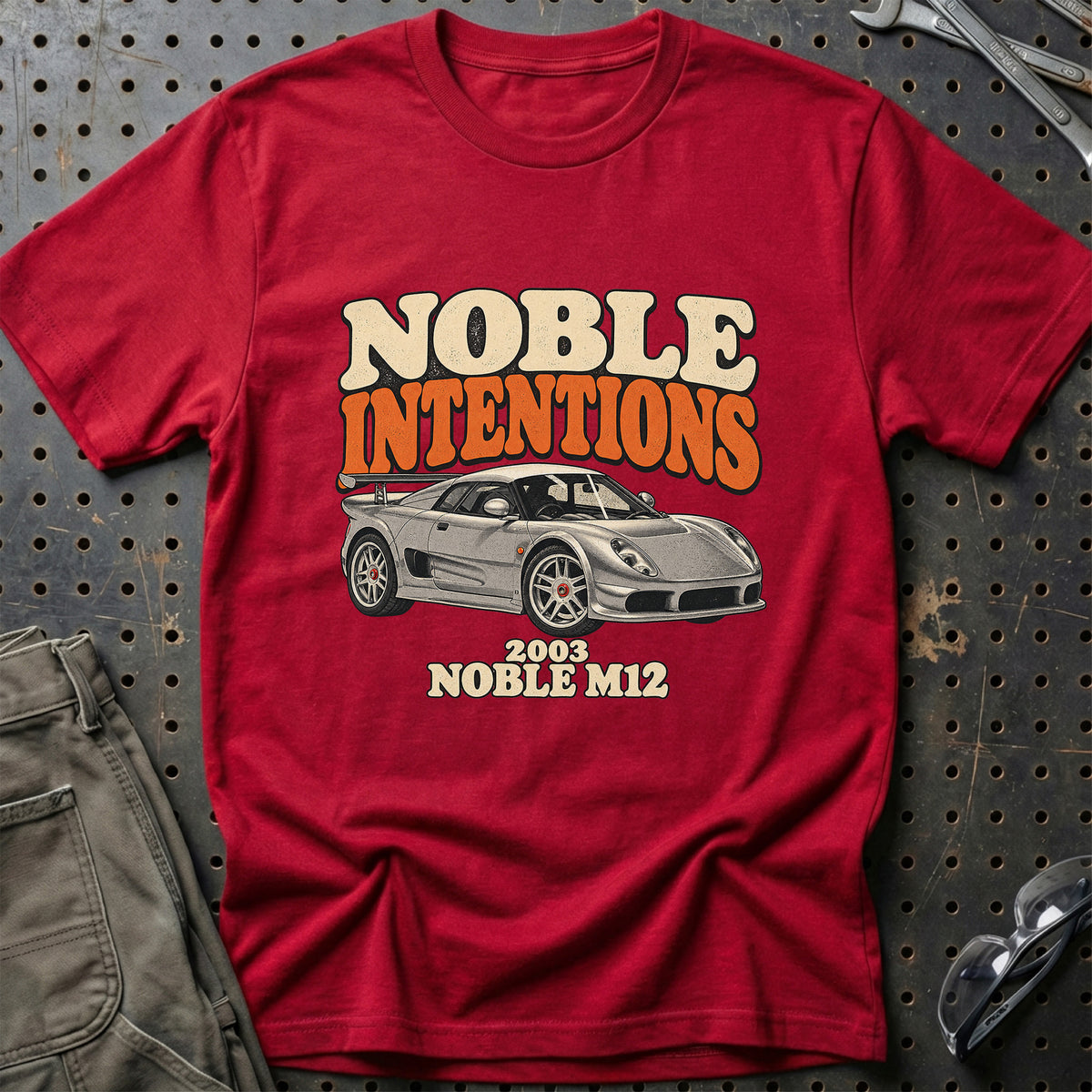 
Noble M12 2003 – Noble Intentions T-Shirt – Rød