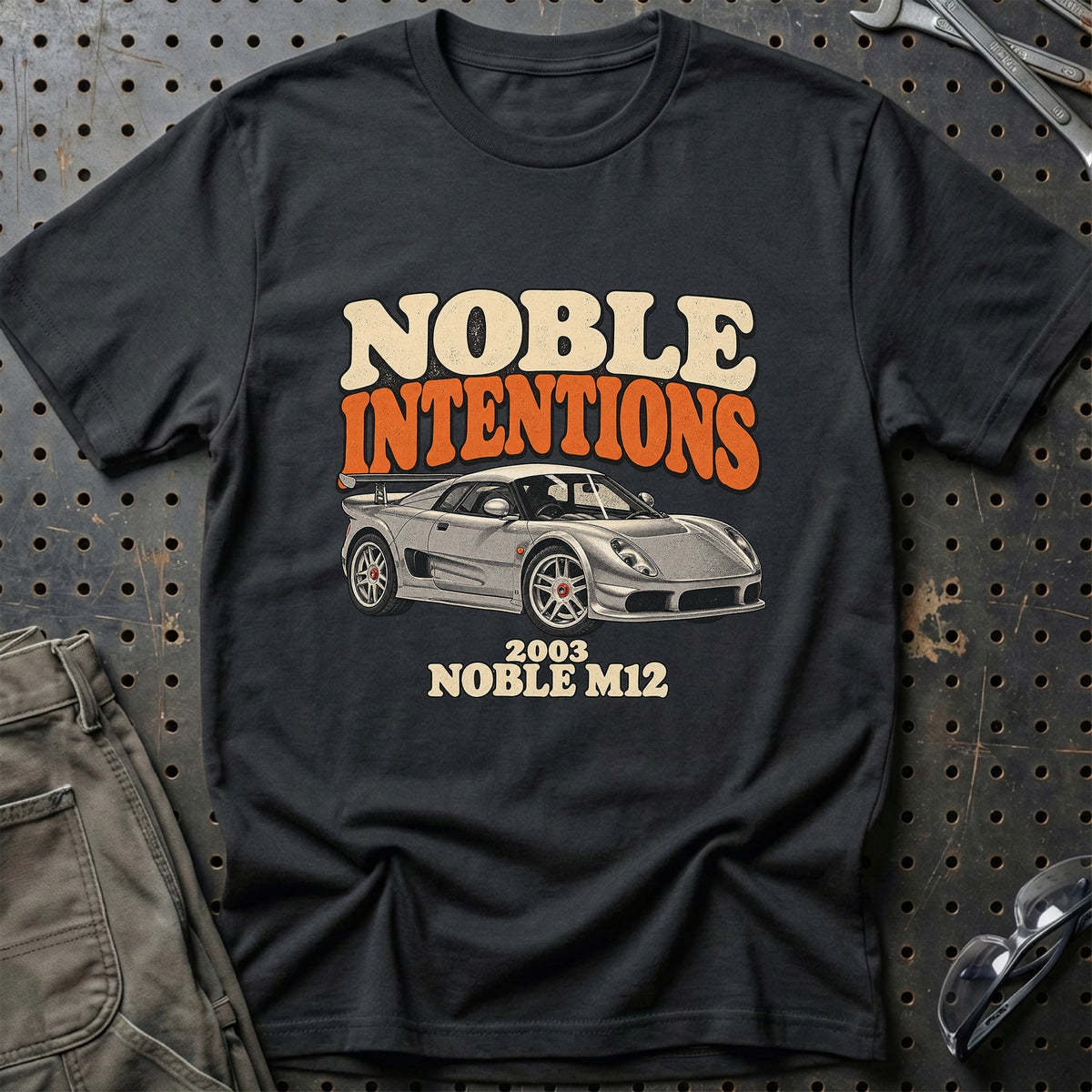 
Noble M12 2003 – Noble Intentions T-Shirt – Sort