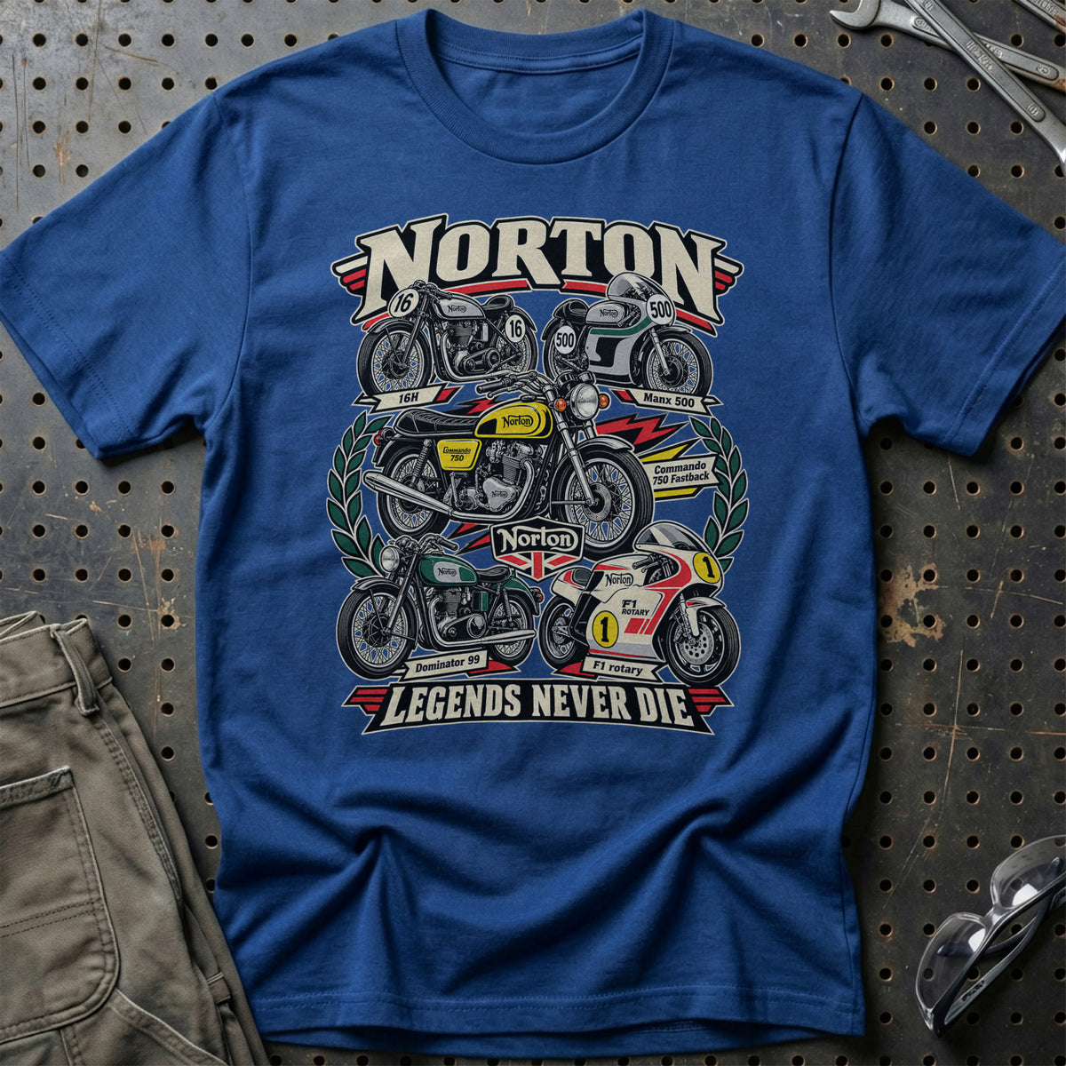 
Produktbillede af Norton Legends Never Die T-Shirt