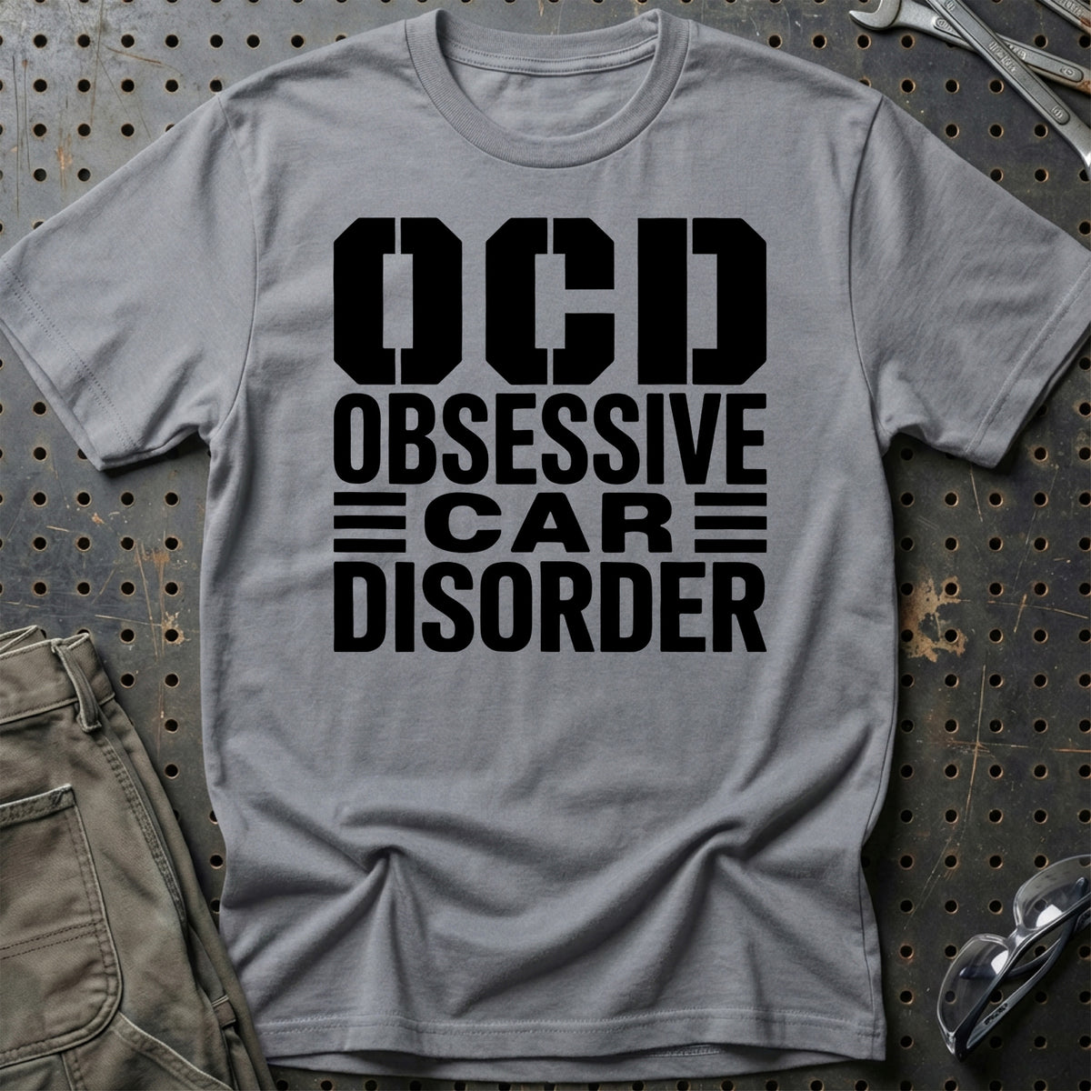 
Obsessive Car Disorder T-Shirt – Grå Sport