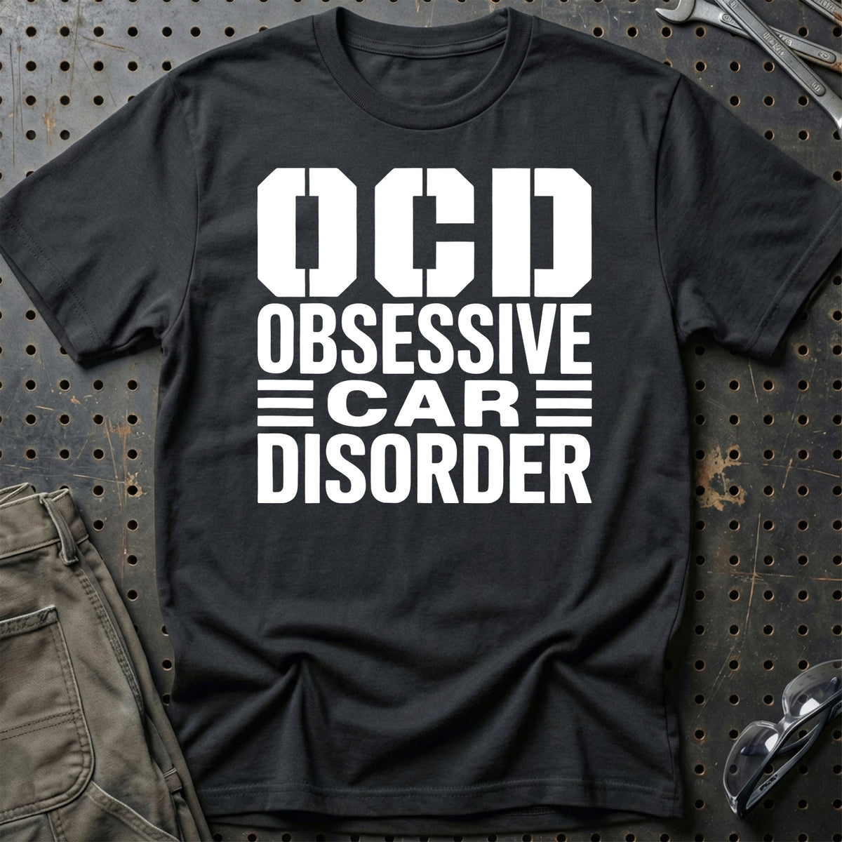 
Obsessive Car Disorder T-Shirt – Sort