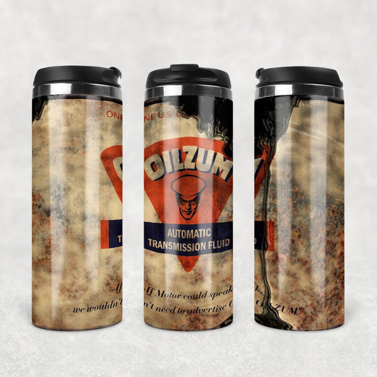 Oilzum Motor Oil Termokrus Tumbler Rustfrit Stål-Krus-Motorolie-Garage Culture Shop- garage - man cave - merchandise
