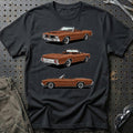 
Oldsmobile 442 Convertible Unisex T-Shirt – Sort – print foran