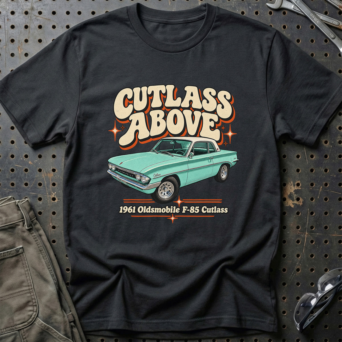 
Oldsmobile F-85 Cutlass 1961 – Cutlass Above T-Shirt – Sort