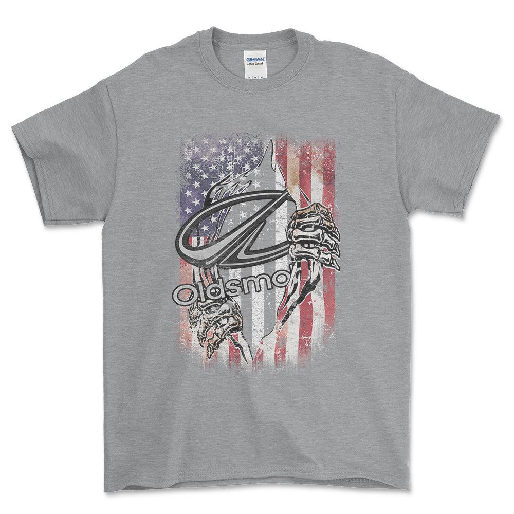 
Produktbillede af Oldsmobile US Flag T-Shirt