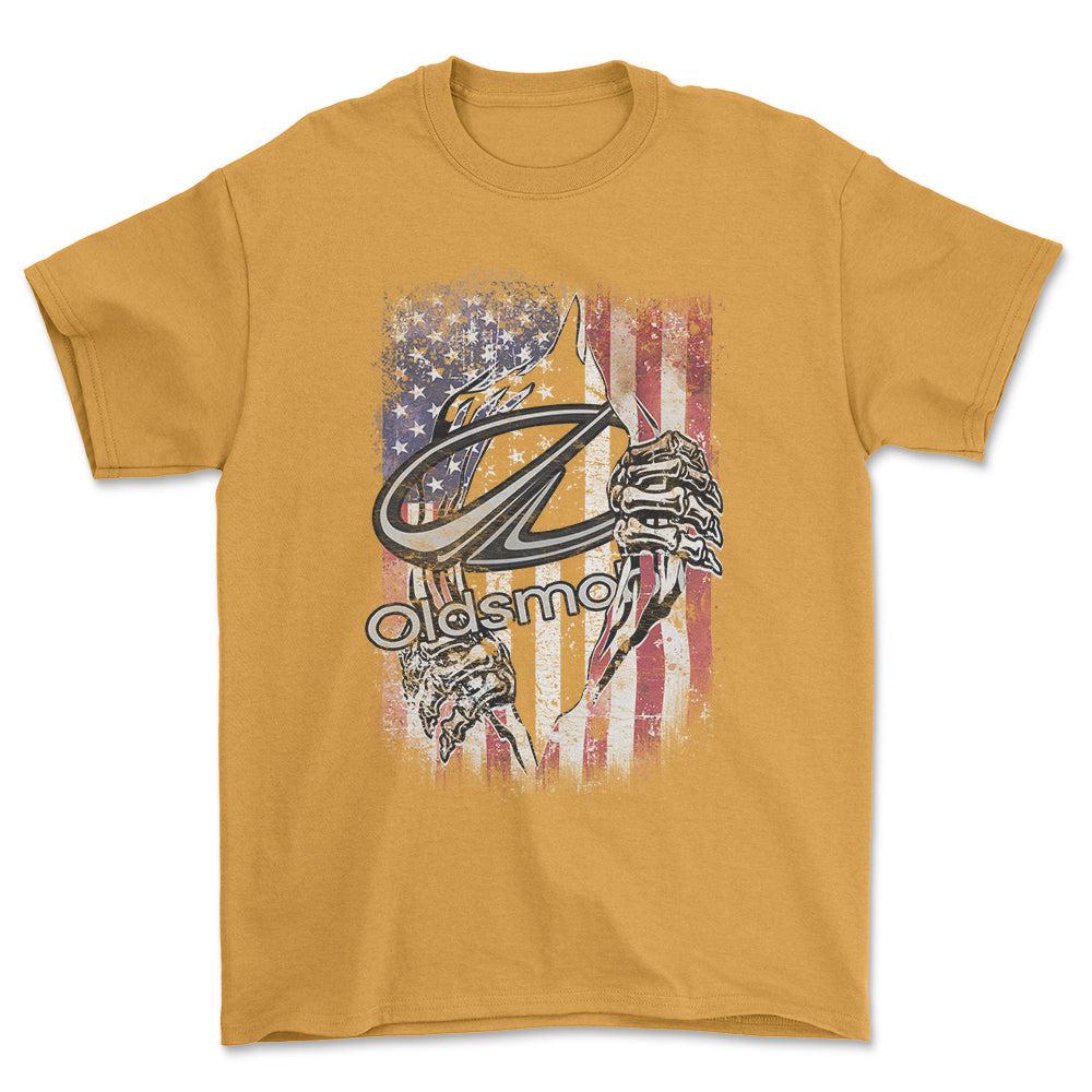 
Produktbillede af Oldsmobile US Flag T-Shirt