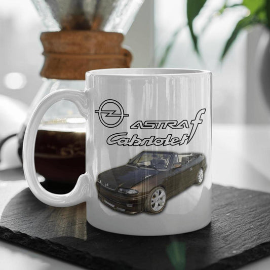 Opel Astra F Cabrio Keramisk Krus-Krus-Opel-Garage Culture Shop- garage - man cave - merchandise